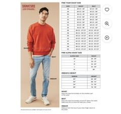 28×30 Signature by Levi Strauss & Co. Men’s Athletic Fit NWT.