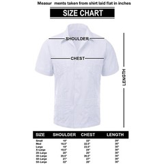 New Guayabera Men’s Premium Cuban Bartender Wedding Casual Button Up Dress Shirt