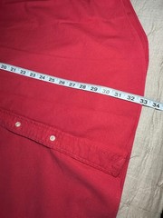 Ralph Lauren Polo Long Sleeve Casual Shirt 2XB Red Spring Summer Fall