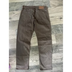 Madewell NWT The all day 1991 straight leg Men’s driftwood Brown Jeans 31×30