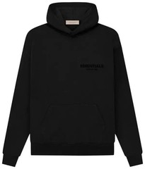 NEW Fear of God Essentials Stretch Limo Black Hoodie Size Medium Authentic✅