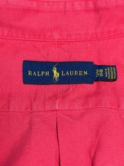 Ralph Lauren Polo Long Sleeve Casual Shirt 2XB Red Spring Summer Fall