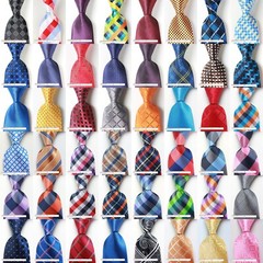 New Classic Tie Checks Plaids JACQUARD WOVEN 100% Silk Men’s Necktie Tie