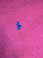 Ralph Lauren Polo Long Sleeve Casual Shirt 2XB Red Spring Summer Fall